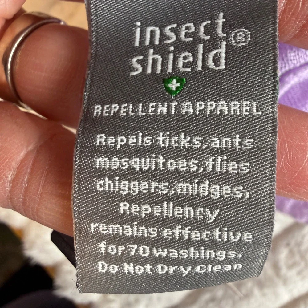 Hadley Wren Lilac Classic Insect Shield Scarf Permethrin Repellent 811616